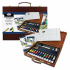 Royal Langnickel Essentials Acrylic Painting w/Canvas Panel Wooden Box Set - 25pc RSET-ACR2030 