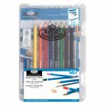 Essentials Mini Clearview Watercolor Pencil Art Set 13pc  RSET-ART3401