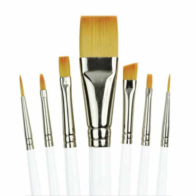 Royal Gold Golden Taklon Specialty Set- 7pc