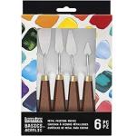 Liquitex Basics Metal Painting Knife Set- 6ct