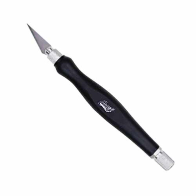 K26- Fit Grip Knife #11 Contoured Rubber Grip- Black