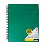 Pentalic Heavyweight Sketch Book 8.5x11- Green