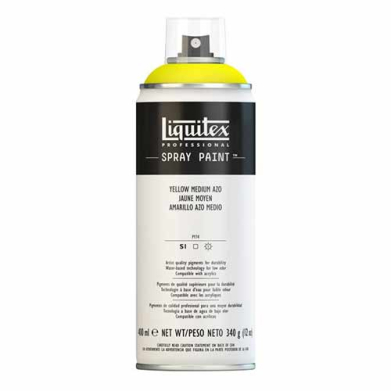 Liquitex Professional Spray Paint - (13.53oz/400ml) Yellow Medium Azo