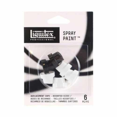 Liquitex Professional Spray Paint Nozzles- Assorted (6ct)