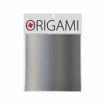 Yasutomo Metallic Foil Origami Paper 5. 7/8" - (25 sheets) Single Sided Silver
