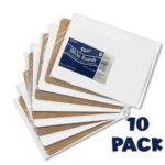 Pacon Plain Dry Erase White Board 10ct Value Pack - 9"x12"