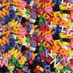 Upper Case Letter Beads- 288ct