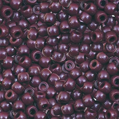 Pony Beads 6mmx9mm- Brown (1000ct)