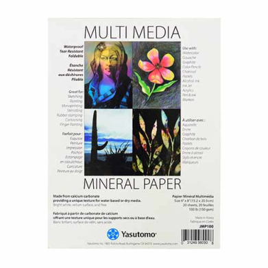 Mineral Paper Pad- 6"x8" (20shts)