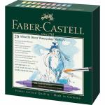 Faber Castell Albrecht Durer Artist Watercolor Markers Wallet- 20ct  FC160320