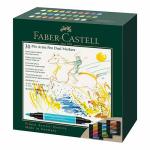 Faber Castell Pitt Artist Pen Dual Markers Set- Cardboard Wallet (30ct)  FC162030