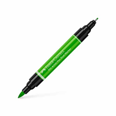 Faber Castell Pitt Artist Dual Marker India Ink- Left Green  FC162112