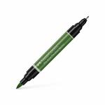 Faber Castell Pitt Artist Dual Marker India Ink- Chrome Green Opaque  FC162174