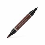 Faber Castell Pitt Artist Dual Marker India Ink- Dark Sepia  FC162175