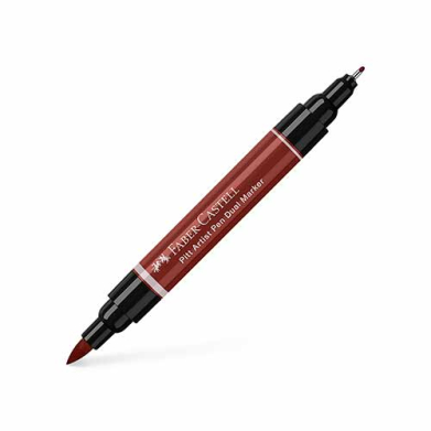 Faber Castell Pitt Artist Dual Marker India Ink- India Red  FC162192