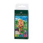 Faber Castell Pitt Artist Pens Wallet- Springtime (6ct) 167177