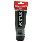 Royal Talens Amsterdam Acrylic Paint - (250ml) Olive Green Deep