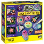 Faber Castell Creativity for Kids Rock Painting Kit- Glow In The Dark   FC6232000