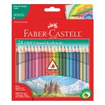 Faber Castell Grip Colored EcoPencils- 24ct  FC9121024