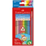 Faber Castell Grip Watercolor EcoPencils- 12ct   FC9121212