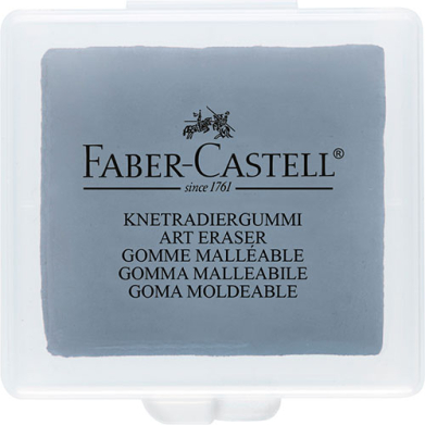 Kneadable Eraser With Clear Plastic Case each Grey