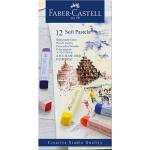Faber Castell Creative Studio Soft Pastel Cardboard Box- 12ct (Full Length)