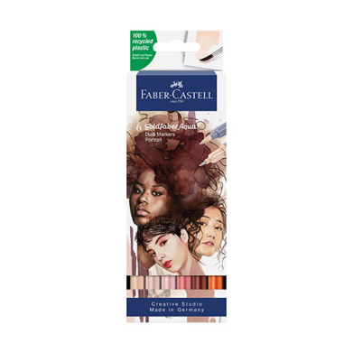 Goldfaber Aqua Dual Marker Set- 6ct (Portrait)
