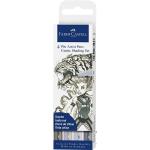Faber Castell Creative Studio Pitt Artist Pitt Artist Pen Comic- 4ct (Shades)  FC267195