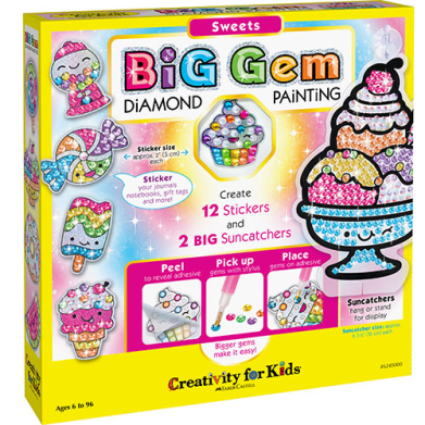 Faber Castell Creativity for Kids Big Gem Diamond Painting- Sweets  FC6245000