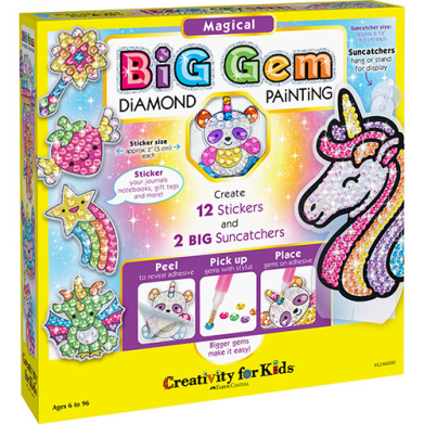 Faber Castell Creativity for Kids Big Gem Diamond Painting- Magical  FC6246000