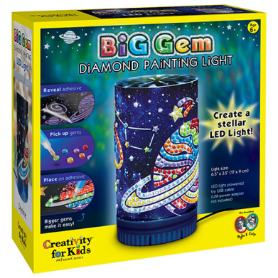 Faber Castell Creativity for Kids Big Gem Diamond Painting Light  FC6321000
