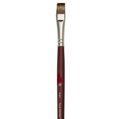#14 Royal Sabletek Short Handle Bright
