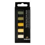 Rembrandt Soft Pastel 5 Half Stick Micro Set- Yellow Ochres