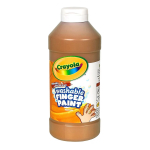 Crayola Washable Finger Paint - Brown 16oz