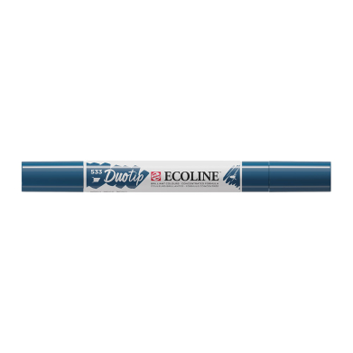 Ecoline Duotip Watercolor Marker - Indigo 533