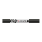 Ecoline Duotip Watercolor Marker - Black 700