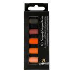Rembrandt Soft Pastel 5 Half Stick Micro Set- Rich Oranges