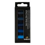 Rembrandt Soft Pastel 5 Half Stick Micro Set- Warm Blues