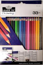 Royal Langnickel Essentials Learn to Drawing Art Set- 33pc RSET-LT253