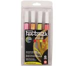 Sakura Pen-Touch Extra Fine Set Flourescent Paint Markers- 4pc Set 42192