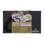 Rembrandt Professional Watercolor Pans Set / Metal Tin  -12ct Opaque White Mixing  05838694