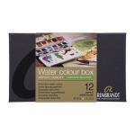 Rembrandt Professional Watercolor Pans Set / Metal Tin  -12ct Landscape Collection  05838695