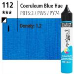 System3 Fluid Acrylic Coeruleum Blue Hue -29.5ml Applicator Bottle 139029112