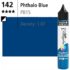 System3 Fluid Acrylics Phthalo Blue -29.5ml Applicator Bottle 139029142