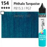 System3 Fluid Acrylics Phthalo Turquoise -29.5ml Applicator Bottle 139029154
