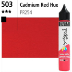 System3 Fluid Acrylics Cadmium Red Hue -29.5ml Applicator Bottle 139029503
