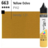 System3 Fluid Acrylics Yellow Ochre-29.5ml Applicator Bottle 139029663