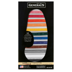 General's Multi Pastel Compressed Chalk Crayons Set - Assorted (12 Pack)  40140-BP