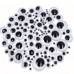 Assorted Size Wiggley Eyes - (100 Pack)