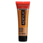 Royal Talens Amsterdam Acrylic Paint - (0.7oz/20ml)  Gold Ochre RT17042310
